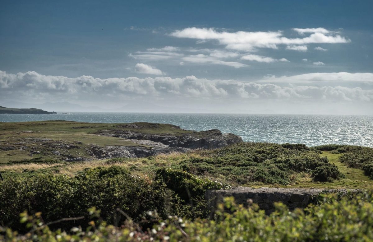 Typical Anglesey headland, where you'll find lots of secret sea swimming spots