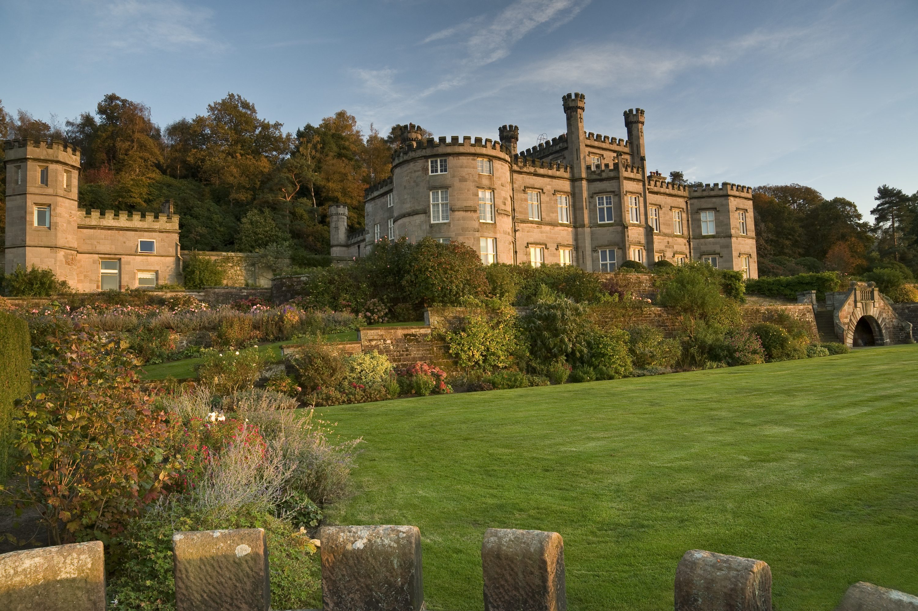 Holiday cottages in Cheshire & The Welsh Borders. Bolesworth Castle on the Bolesworth Estate.