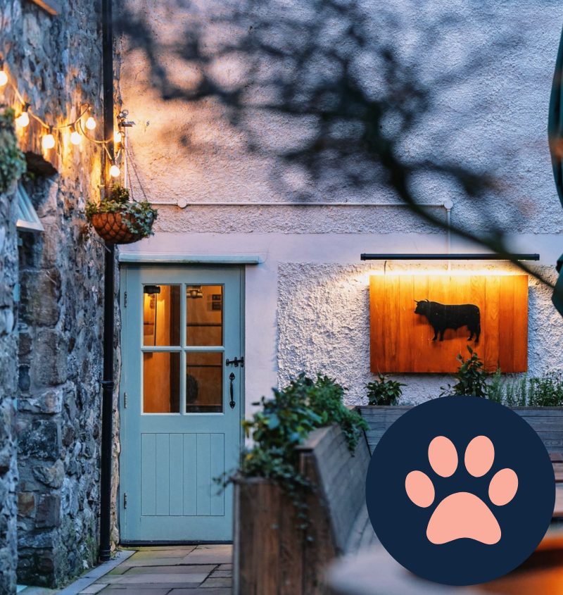 The Bull pub and restaurant in Beaumaris, Isle of Anglesey