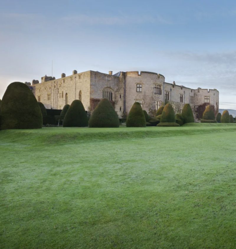 Chirk Castle medieval fortress near Wrexham, managed by the National Trust