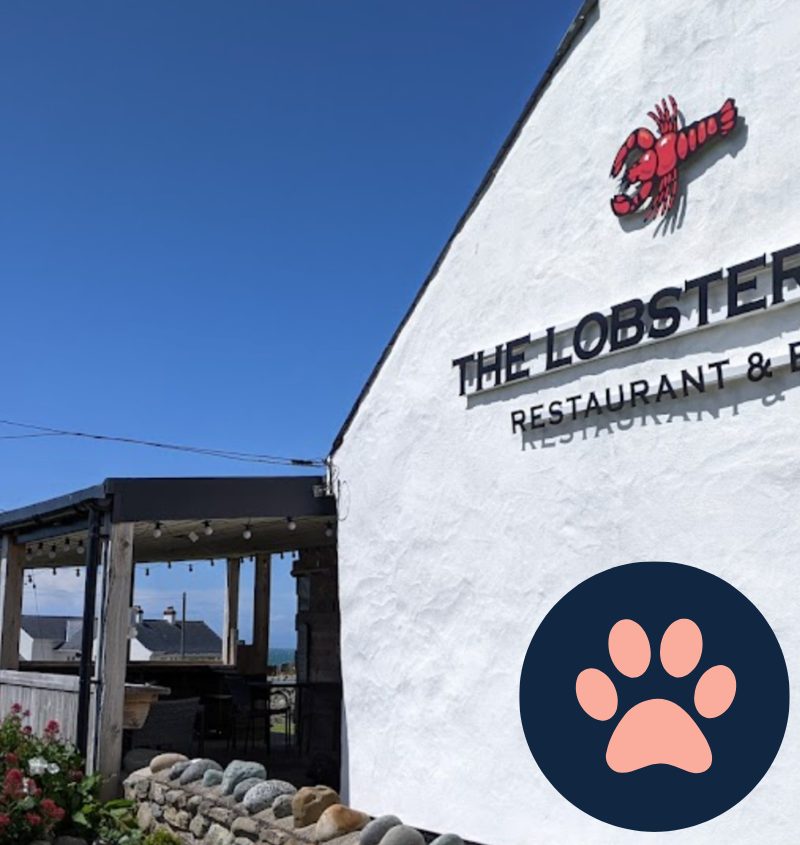 The Lobster Pot seafood restaurant at Church Bay, Isle of Anglesey
