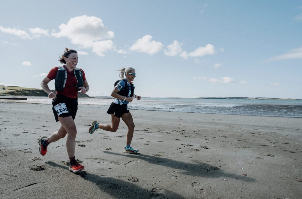 Participants of the September event on Anglesey, the ring o'fire coastal path race.